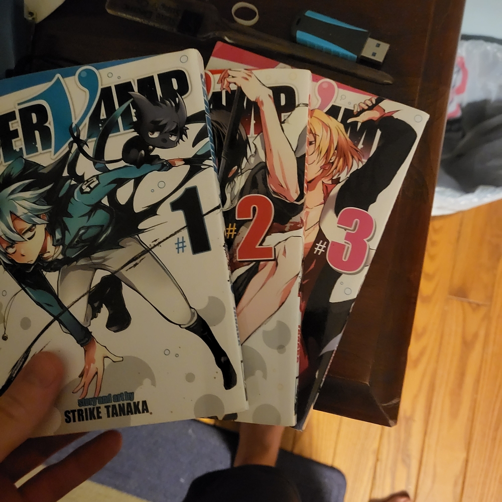 Servamp Manga Volumes 1-3